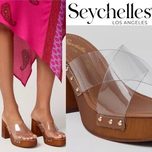 Seychelles NWOT Curio Mule Sandals